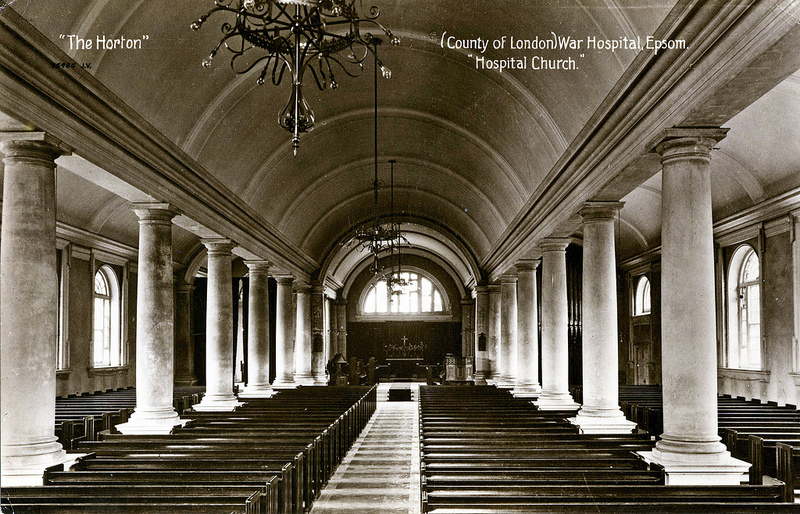 Hospital chapel, 1914