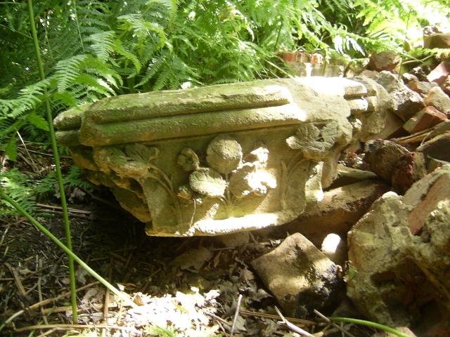 Carved capital.